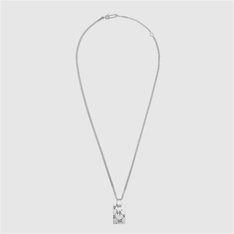 gucci ghost necklace replica free shipping|gucci ghost necklace on neck.